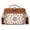 Brown, variant on Montana West Bible Cover with Leather Bookmark Crossbody Church Protective Book Bag, Black-A