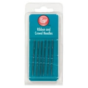 Boye 1.75 Inch Ribbon and Crewel Needles, 6 Pack