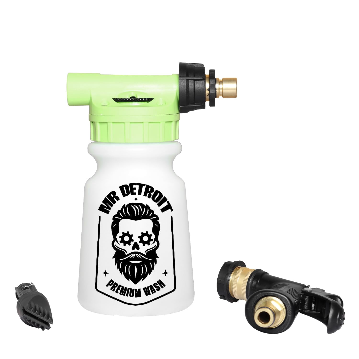 Mr. Detroit - Car Wash Foam Blaster Water Gun for Cars Trucks Boats Garden Home Use & More, Scratch Free Cleaning, Foam Cannon Car Sprayer - 1 pc Set