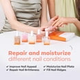 thumbnail image 5 of modelones Nail Strengthener Ridge Filler for Nails Repair Kits Jelly Nude Nail Polish for Thin Weak & Damaged Nails Hardener for Nail Protection, Nail Care, 15ml, 5 of 10