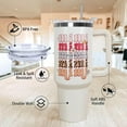 thumbnail image 4 of Mimi 40oz Vacuum Insulated Tumbler with Handle, Straw & Lid - Travel Mug, Water Bottle - Mother''s Day Gift for Mom, Grandma, 4 of 6