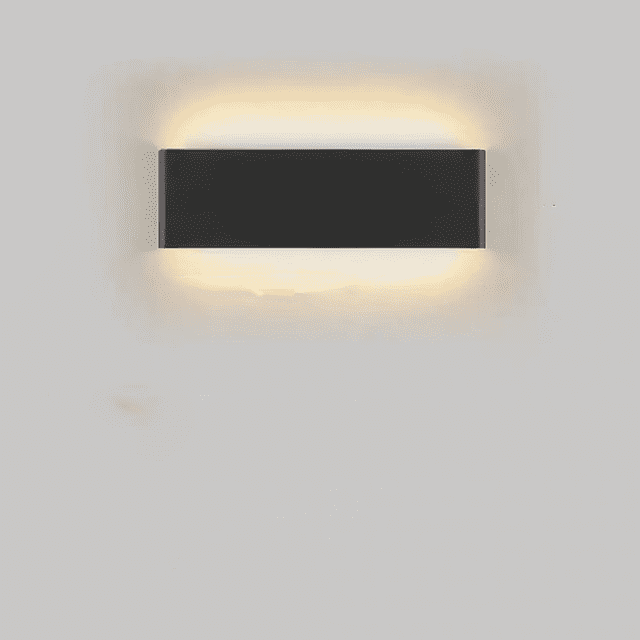 Aplique de pared LED para interiores de 31 cm, 3000 K, blanco cálido, moderno, de 20 W, para dormitorio, sala de estar, escalera y pasillo.