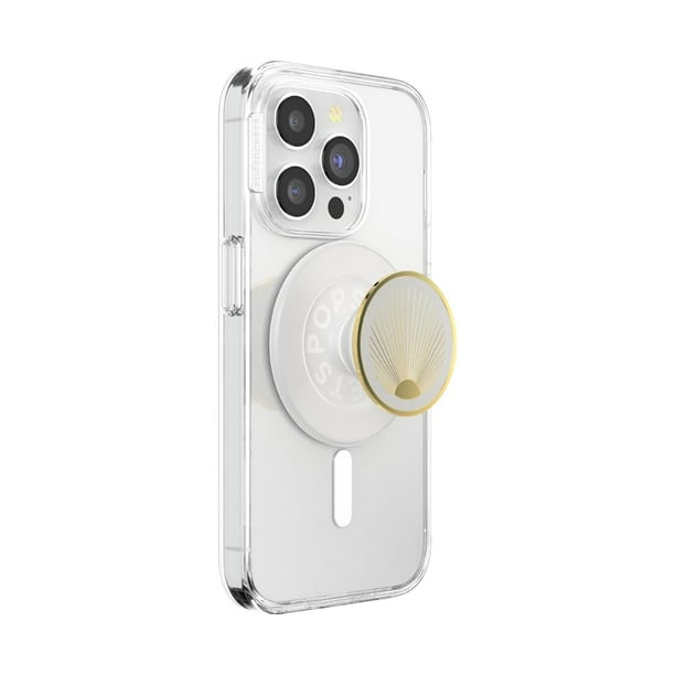 Phone Grip PopSockets para iPhone MagSafe con soporte blanco