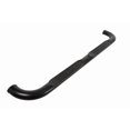 thumbnail image 1 of Dee Zee Nerf Bar DZ3700291 Universal; With Step Pads; 3 Inch Round Bent/64 Inch Length; Powder Coated; Black; Steel; Without End Caps; Universal Frame Body Mount Bolts, 1 of 4