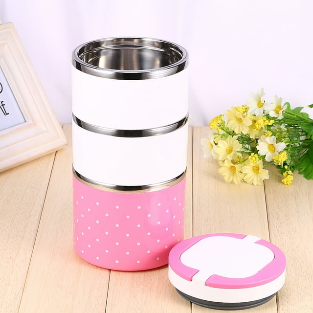 3 Layer Stainless Steel Insulation Thermo Thermal Lunch Box Food Container Hot Box Insulated Food For Hot Storage Bento Box Hot Tiffin Container Kids