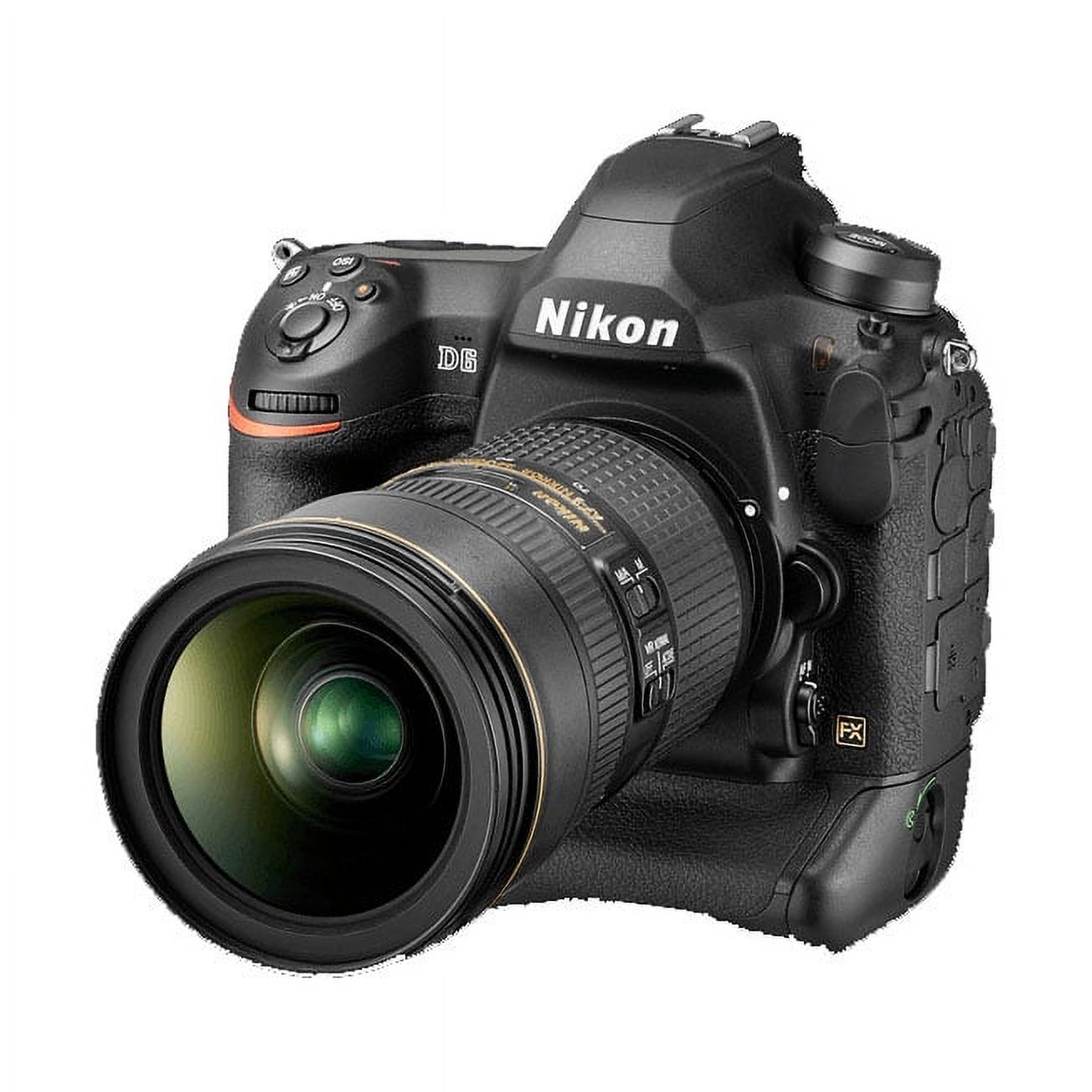Nikon D6 Digital SLR Camera Body FX-Format Professional DSLR 20.8MP 4K UHD Video - image 3 of 5
