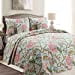 thumbnail image 2 of Cozy Line Home Fashions Courtepointe Réversible en Coton 100 % à Motif Floral Rouge et Blanc en Floraison, Ensemble de Literie Couvre-Lit (Vert Camellia, Grand Lit - 3 Pcs), 2 of 5