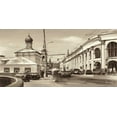 thumbnail image 2 of Ryazanov 14x9 Black Ornate Wood Framed with Double Matting Museum Art Print Titled - Warwarka Street Moscow, 2 of 4