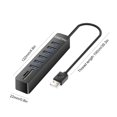 thumbnail image 3 of 5/8 EN 1 Estación de Acoplamiento 480Mbps USB HUB Splitter para PC Computadora Portátil Macbook, 3 of 5