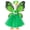 Green543, variant on Tuvgenk Porch Goose Outfit Butterfly 23 in Green Porch Goose Clothes Yard Cloth Decoration Gifts for Others