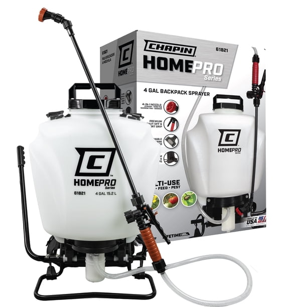 Chapin Homepro 61821 4-Gallon Backpack Sprayer for Lawn, Home and