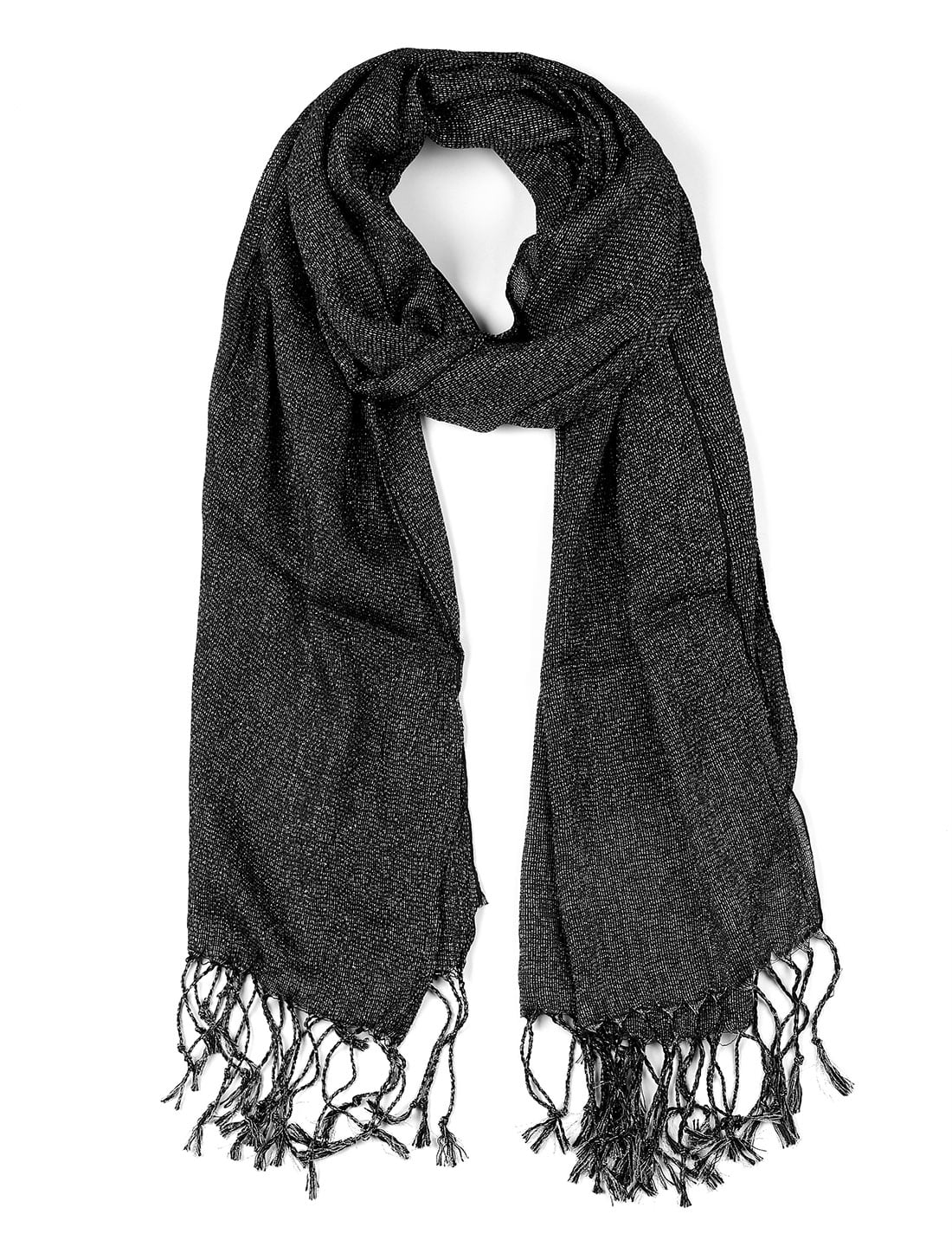 black and white shawl wrap