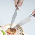 thumbnail image 7 of Opvise Premium Stainless Steel Cake Dispenser with Dual-Handle Design, Adjustable Cake Cutter for Even Slices, Multi-Purpose Baking Tool for Pies, Pizzas, Desserts, 7 of 7