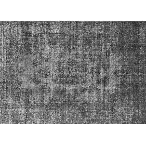 Ahgly Company Indoor Rectangle Oriental Gray Industrial Area Rugs, 7' x 10'