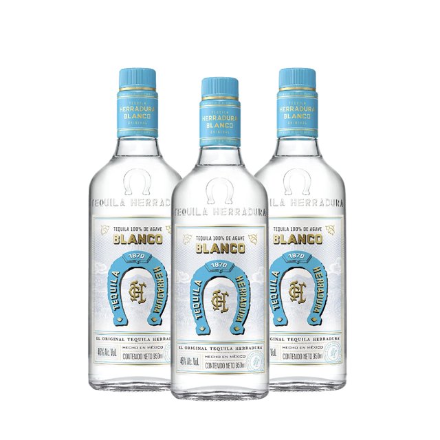 Pack De 3 Tequila Herradura Blanco 950 Ml