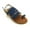 Blue, variant on . Women's Toe Loop Sandal