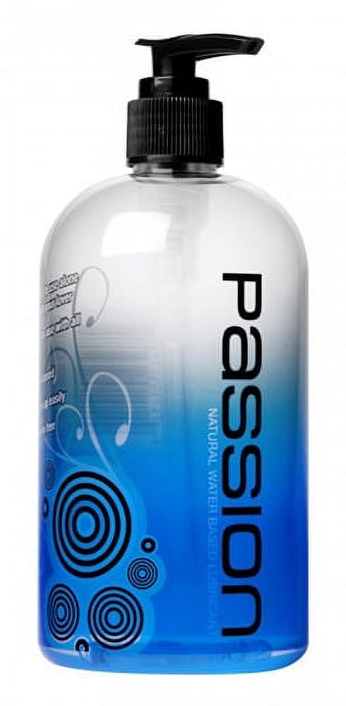Lubricante a base de agua natural Passion, 16 onzas | Walmart en lnea