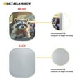 thumbnail image 4 of KUIFORTI Raccoon Car Sun Shade Windshield Funny 2pcs Car Front Window Sunshade Blocks UV Rays Portable Sun Visor Summer Sun Shield Foldable Car Interior Accessiores Universal Fit Most Cars, 4 of 5