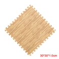 thumbnail image 4 of serony Home Floor Mat Carpet Blanket Exercise Gym Bathroom EVA Rug Kid Play Crawling Wood Pattern Foam Carpet, 4 of 8