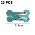 thumbnail image 2 of Pinzas para el pelo con broche de hueso pequeño de 1 pulgada, productos para el cuidado de mascotas, accesorios para el cabello para perros Adepaton Accesorios para Cabello, 2 of 5