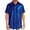 Blue, variant on Bcfgryg Mens Sequin Short Sleeved Shirt Slim Fashion Short Sleeved T Shirt Hipster Mens Bright Shirt Nightclub Base Shirt Men's Slim Fit Dress Shirts