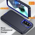thumbnail image 3 of For Samsung Galaxy A26 5G 6.7inch Life Waterproof Rugged Phone Case,Blue,For Galaxy A26(5G), 3 of 7