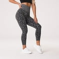 thumbnail image 4 of Women Yoga Pants Animal Print Seamless Ankle Pants Workout Leggings High Waisted Buttery Soft Yoga Pants With Tummy Control Womens Leggings, 4 of 6