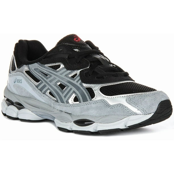 Asics Gel Nyc Advance Cushioned Mesh Trainers Multi Colour US 4 - 13