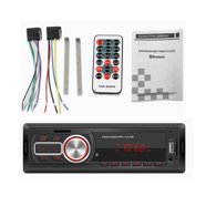 PYLE PLR14MPF - In-Dash AM/FM-MPX MP3 Shaft Style Dual Knob Radio w/USB ...