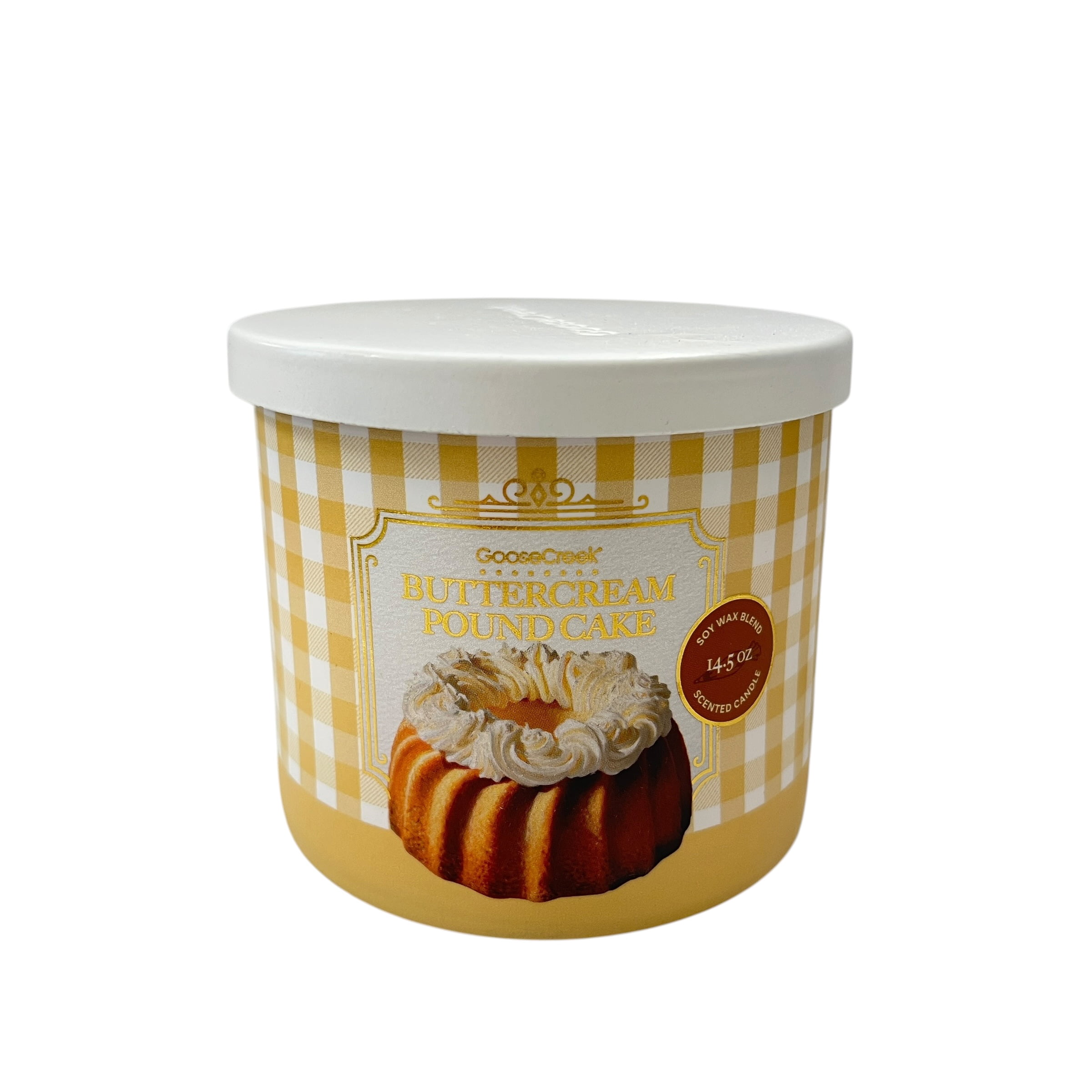 Goose Creek Buttercream Pound Cake Scented 3 Wick Candle 14.5 oz