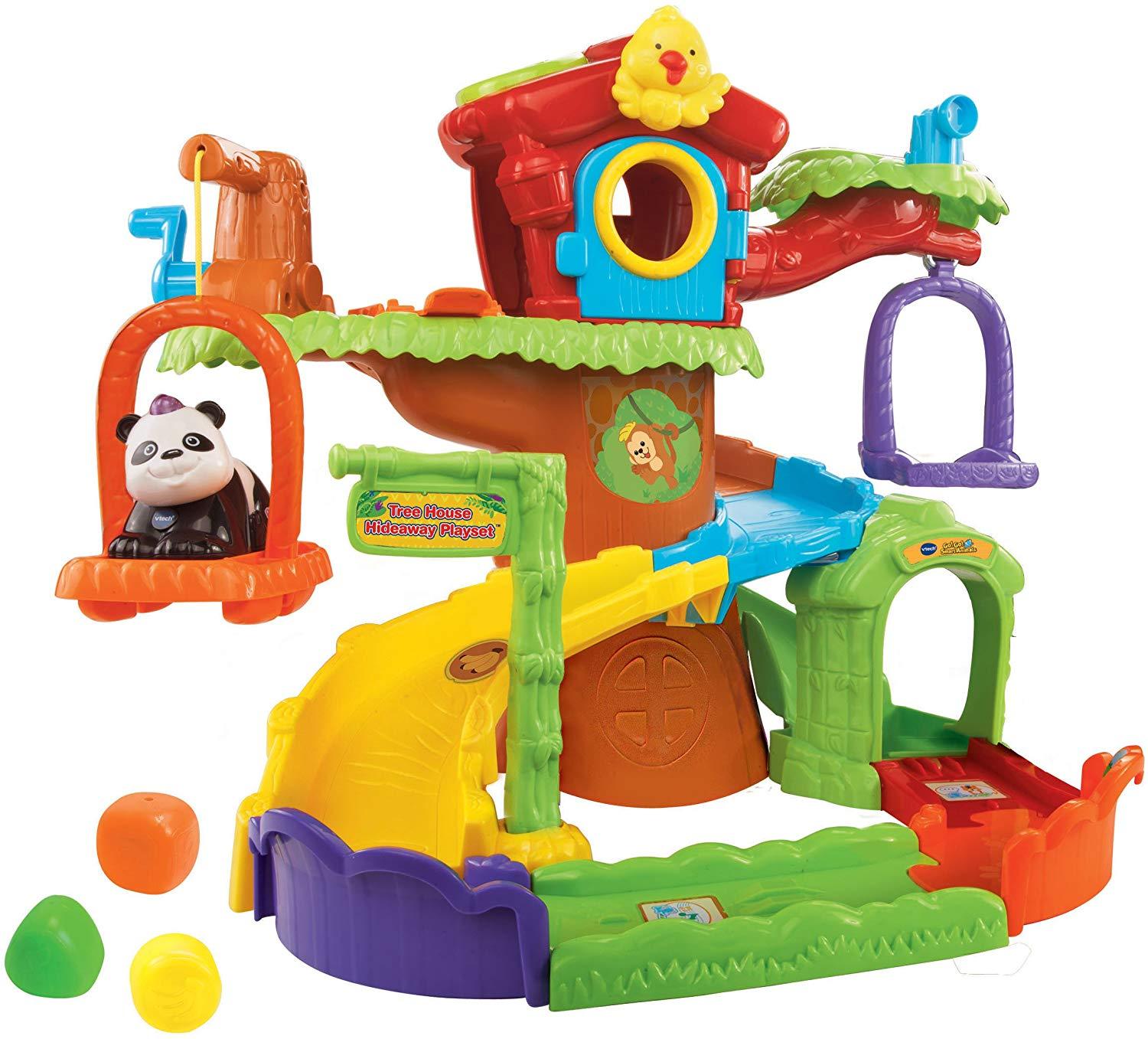 VTech Go! Go! Smart Animals Tree House Hideaway Play Set - image 2 of 4