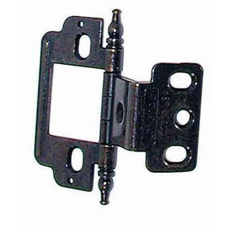 Inset Cabinet Doors - A03180TM DAE CM Amerock Full Inset Partial Wrap Free Swinging Minaret Tip Hinge For 0. 75 inch Doors, Dark Antique English