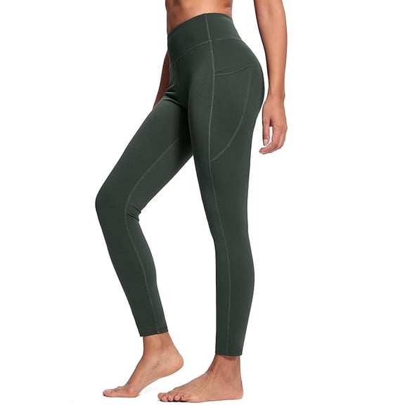Freejoy Tall Women's Yoga Leggings High Waist Workout Activewear Pants with Pockets