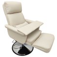 thumbnail image 1 of Lit de Beauté Hydraulique pour le Visage Chaise de Spa Chaise de Bureau Rotation à 360 Degrés Blanc, 1 of 12