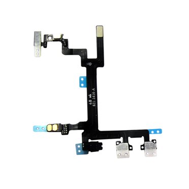 iPhone 5 Boutons d'Alimentation Volume et Silencieux Interrupteur Clavier Câble Flexible (Qualité Aftermarket)