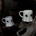 thumbnail image 6 of Halloween Ghost Coffee Mug, Cute Cartoon Ghost Ceramic Cup, 2024 New Ghost Bucket Decor, White Cute Ceramic Ghost Pattern Ghostface Mug Coffee Cup, Halloween Accessories Birthday Gifts for Friends, 6 of 6