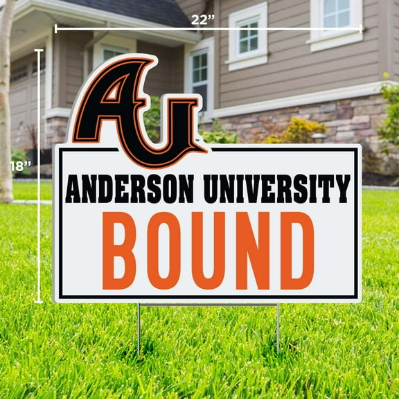 Anderson University Bound Lawn Sign (Officially Licensed)