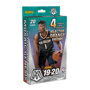 2019-20 Panini Mosaic NBA Basketball Trading Cards Hanger Box- Exclusive - 20 Cards |Find Rookie Autographs- Zion Williamson, Ja Morant and more