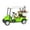 Green, variant on Die-Cast Metal Golf Cart Toy - 1:36 Scale, 4.5 Inches, Removable Cue, Pull Back Action, Rubber Wheels, Red/White/Blue/Yellow