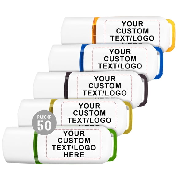 Unidades flash USB Paintechz personalizadas de 8 GB a granel, paquete de 50 con logotipo