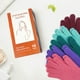 thumbnail image 3 of Guantes de baño exfoliantes Evridwear para ducha, spa, masaje, 3 of 9