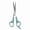 Nordic Blue Flat Shears, variant on Stainless Steel Pet Grooming Scissors with Comfortable Ergonomic Handle, Professional Sharp Hair Cutting Shears for Dogs and Cats, Reliable Home Trimming Tool for Paws, Faces and Coats, 1-Piece