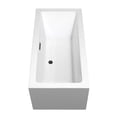 thumbnail image 5 of Pemberly Row 59.5" Acrylic Freestanding Bathtub in Black/White, 5 of 8