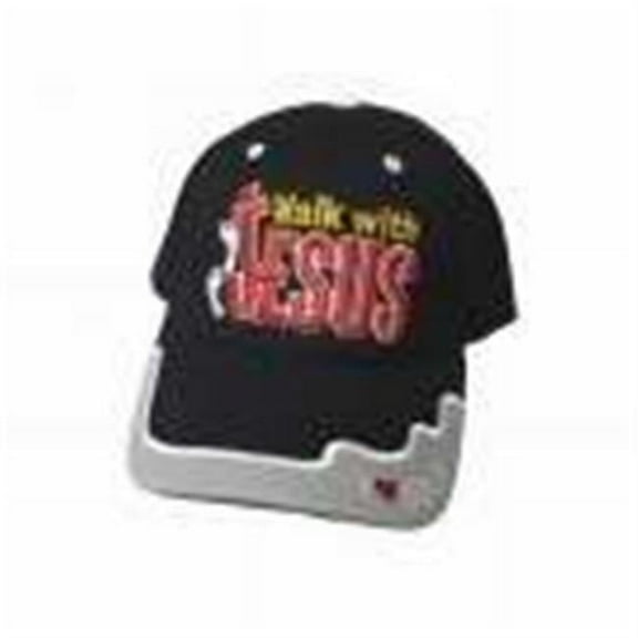 Swanson Christian Supply 111837 Cap-Walk With Jesus - Black