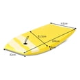 thumbnail image 4 of Tabla de Natación Bodyboard Costway 104 x 52 x 6cm Amarillo, 4 of 8
