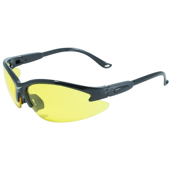 COUGAR YELLOW TINT BLACK FRAME