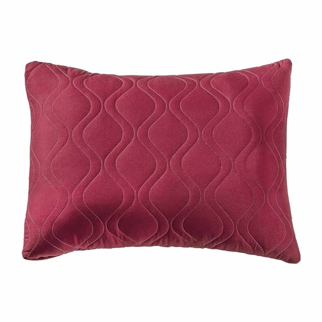 Funda Para Almohada Cadíz Estándar Poliéster Vino Concord Colchas Concord Funda cadíz