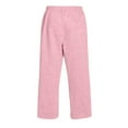 thumbnail image 6 of HKYNLAG Baggy Sweatpants for Men Fleece Wide Leg Sweats Pants Loose Casual Open Bottom Joggers with Pockets Pink 3XL, 6 of 7