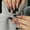 Coffin Black french Dragon, variant on Christmas Decoration Fofosbeauty 24pcs Press on False Nails, Long Coffin Fake Nails, French V Diamonds