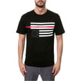 thumbnail image 1 of Black Scale The Rebel Red Flag - Camiseta gráfica para hombre, color negro, pequeña, 1 of 1